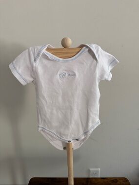 Kissy Kissy White Short-Sleeve Baby One-Piece set